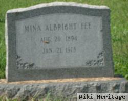 Mina Albright Fee