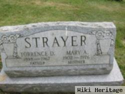 Mary A. "mayme" Strayer