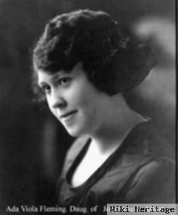 Ada Viola Fleming Mcfadden