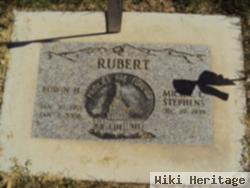 Edwin Henry "ed" Rubert