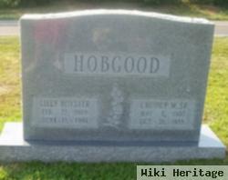 Crudup William Hobgood, Sr