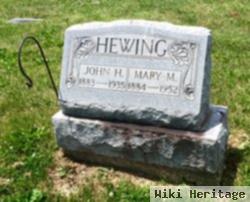 Mary M. Wernsing Hewing