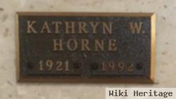 Kathryn Harmon Weisner Horne