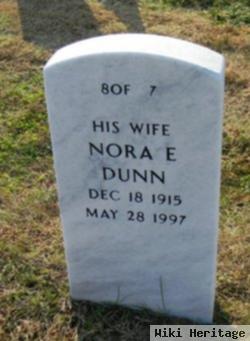 Nora E Dunn