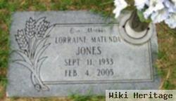 Lorraine Matunda Jones