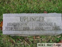 Henderson Uplinger