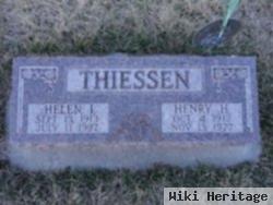 Helen I Thiessen