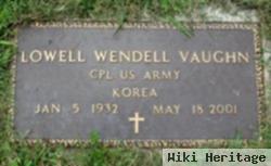 Lowell Wendell "red" Vaughn