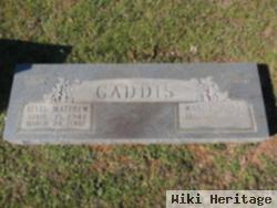 Alvis Matthew Gaddis