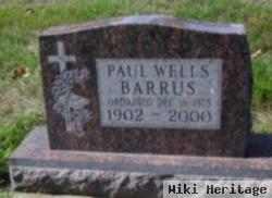 Paul Wells Barrus