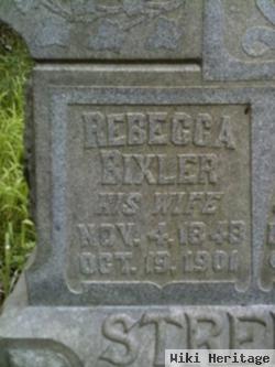 Rebecca Bixler Strieby