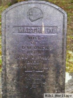 Martha W. Owens