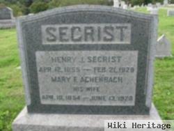 Henry J Secrist