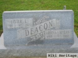 Lester L Deacon