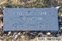 Edgar Paul Evanson