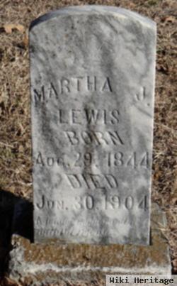 Martha J Lewis