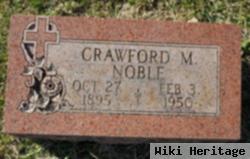 Crawford M Noble