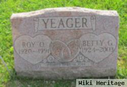 Betty G Getchey Yeager