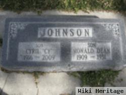 Cyril Dee "cy" Johnson