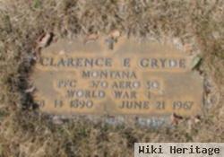 Clarence E Gryde
