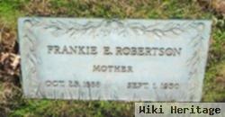 Frankie E Barnett Robertson