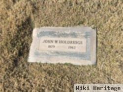 John W Holdridge