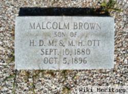 Malcolm Brown Ott