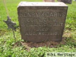 Corp Henry Kearns