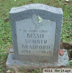 Martha Elizabeth "bessie" Underwood Bradford