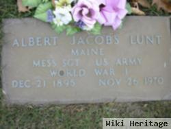 Albert Jacobs Lunt