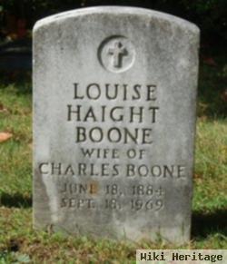 Louise Haight Boone