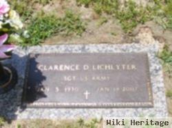 Sgt Clarence D. Lichlyter