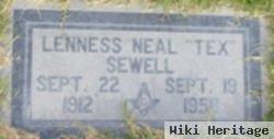 Lenness Neal "tex" Sewell