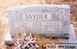 Myrtle I Miller Snyder