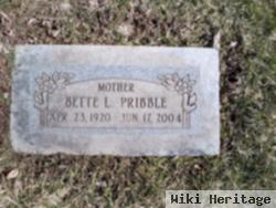 Betty L. Pribble
