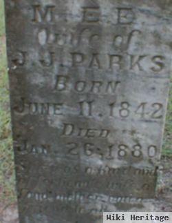 Margaret Elizabeth Voorhies Parks