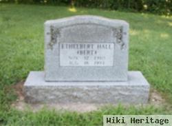 Ethelbert "bert" Hall