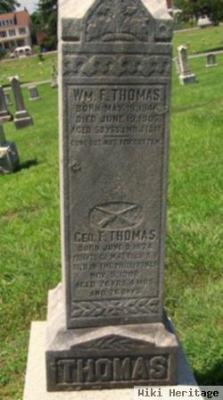 Pvt George F. Thomas