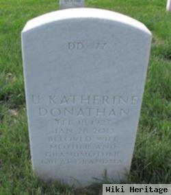 Unia Katherine Vernon Donathan