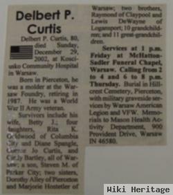 Delbert Paul Curtis