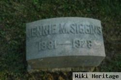 Jennie May Burkett Siggins