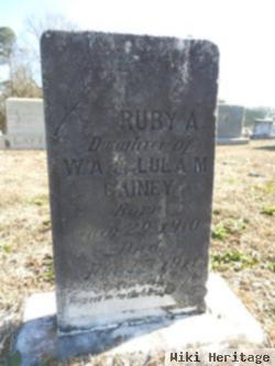 Ruby A Gainey