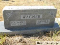 Nancy Elizabeth "nannie" Wright Wagner