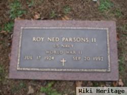 Roy Ned Parsons, Ii