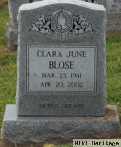 Clara June Blose