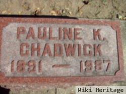 Pauline K Purucker Chadwick