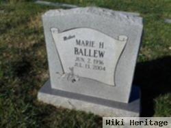 Marie H. Ballew