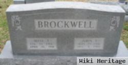 John E Brockwell