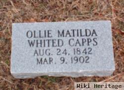 Ollie Matilda Whited Capps