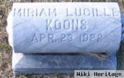 Miriam Lucille Koons